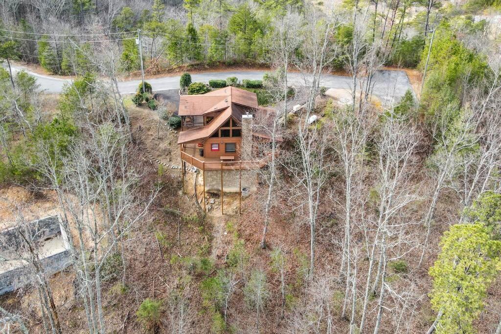 Over The Mountain - Smoky Mountain View Cabin Sevierville Exterior foto