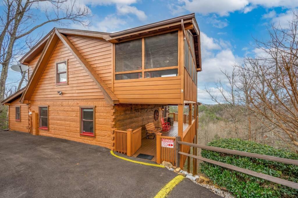 Over The Mountain - Smoky Mountain View Cabin Sevierville Exterior foto