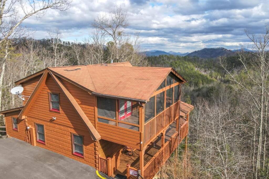 Over The Mountain - Smoky Mountain View Cabin Sevierville Exterior foto