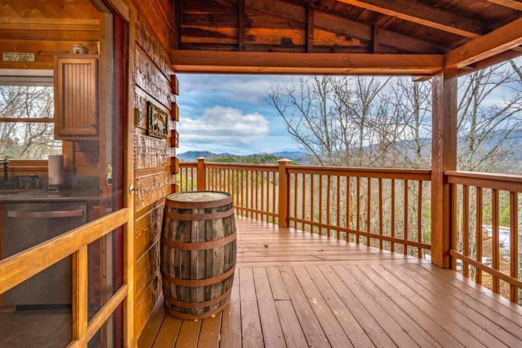 Over The Mountain - Smoky Mountain View Cabin Sevierville Exterior foto
