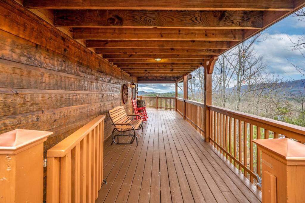 Over The Mountain - Smoky Mountain View Cabin Sevierville Exterior foto