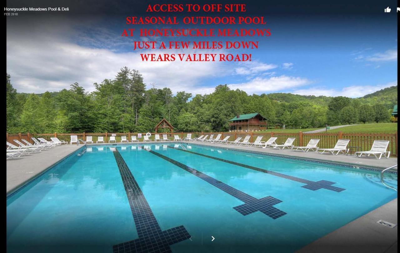 Over The Mountain - Smoky Mountain View Cabin Sevierville Exterior foto
